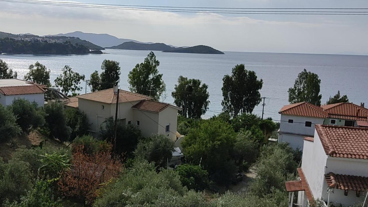 Amaranthos Skiathos View Megali Ammos  Luaran gambar
