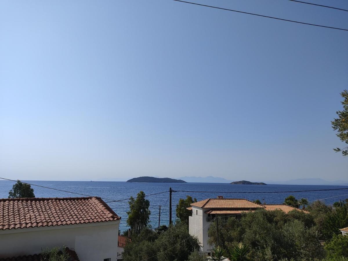 Amaranthos Skiathos View Megali Ammos  Luaran gambar