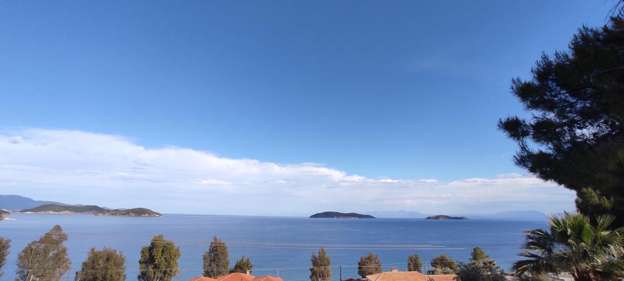 Amaranthos Skiathos View Megali Ammos  Luaran gambar
